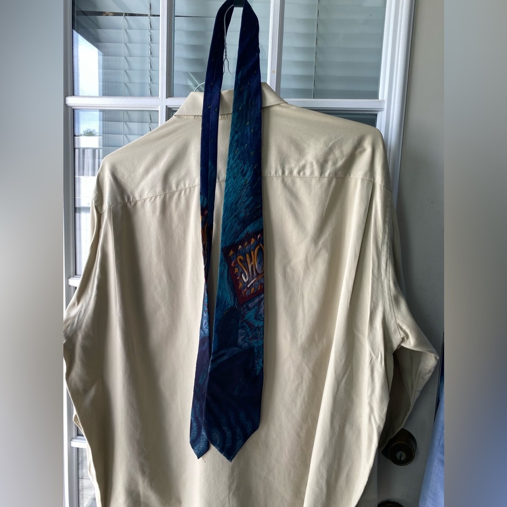 Vintage Beatles Tie Honey Pie Release 1968 100% Silk Manhattan Menswear Group